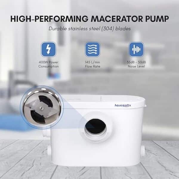 Dรฉcouvrez notre test dรฉtaillรฉ du broyeur sanitaire Aquamatix Silencio 3 : รฉvaluation de sa puissance, polyvalence et efficacitรฉ pour vos installations sanitaires.
