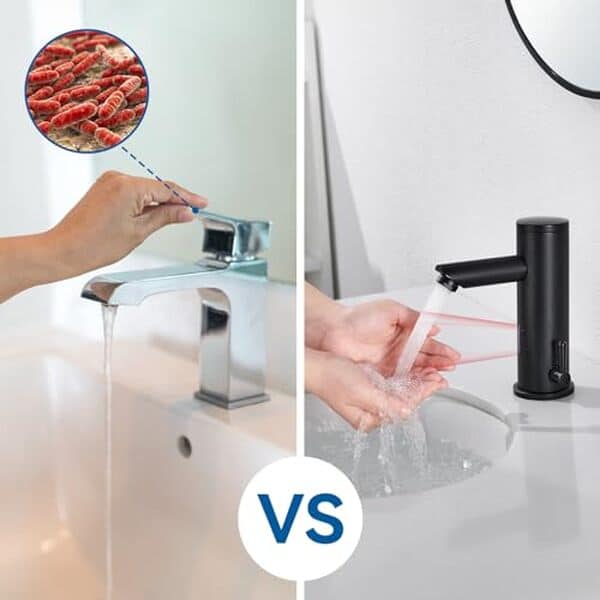 Découvrez le robinet infrarouge Auralum : économisez l'eau facilement sans sacrifier le design et la modernité. Profitez d'une expérience innovante dans votre salle de bain.