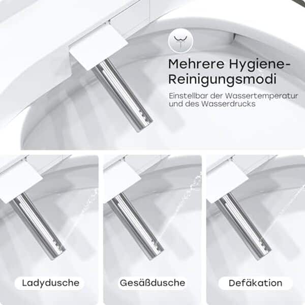 Explorez le siège de toilette bidet électronique intelligent : un mélange parfait de confort et d'innovation pour votre salle de bain moderne