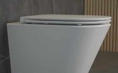 Évaluation du WC suspendu sans rebord UDiseño avec kit complet blanc