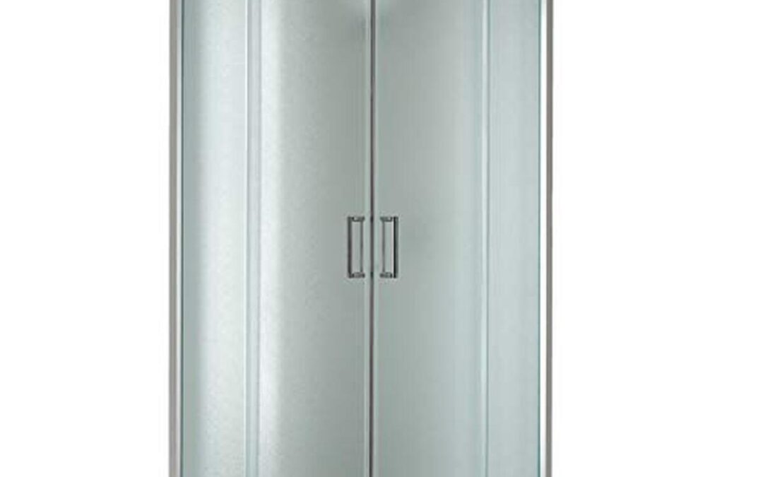 Test : cabine douche Idralite Alabama demi-circulaire 80x80 opaque