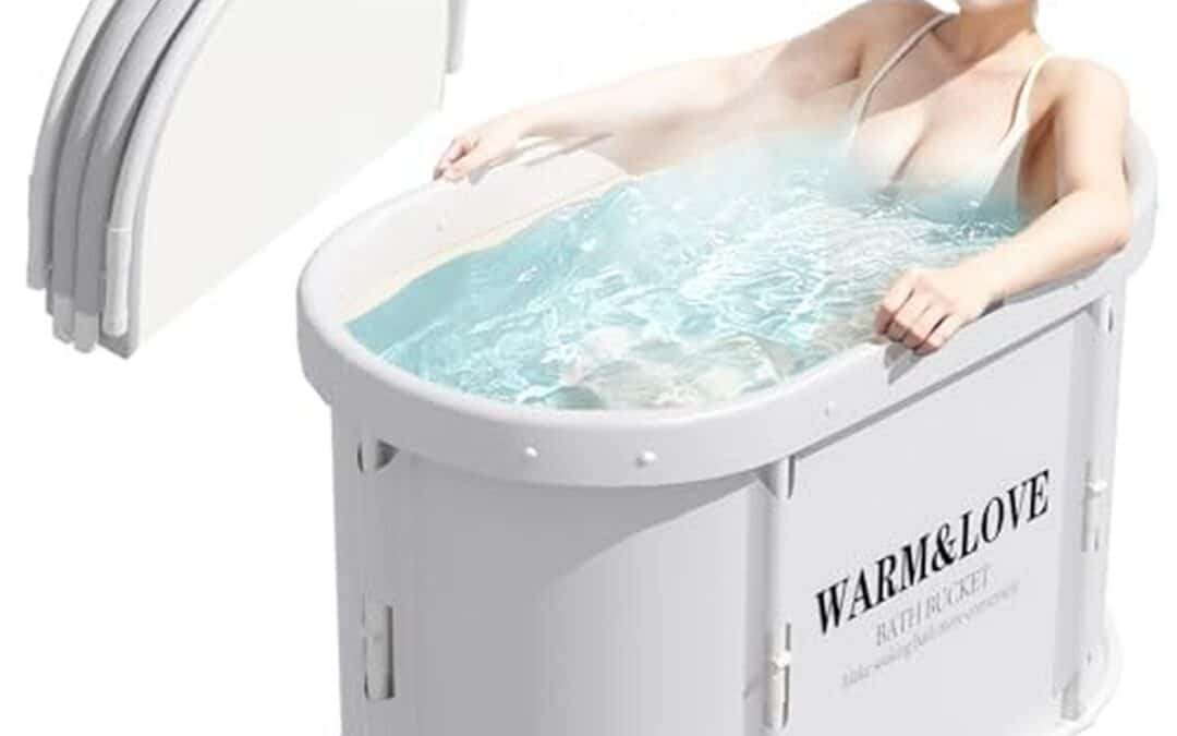 Test de la baignoire pliante autonome pour adultes et enfants