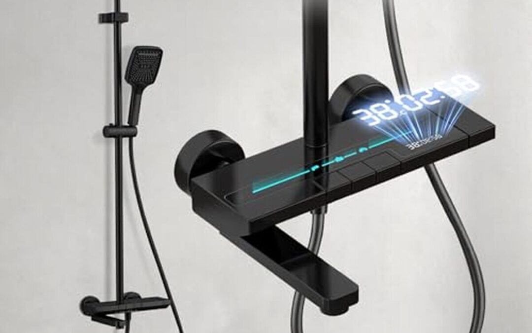 Test de la colonne de douche hydromassage LED : kit complet et innovant