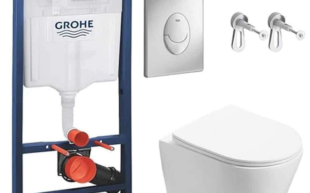 Test et avis : pack WC suspendu complet Grohe et SAT Infinitio