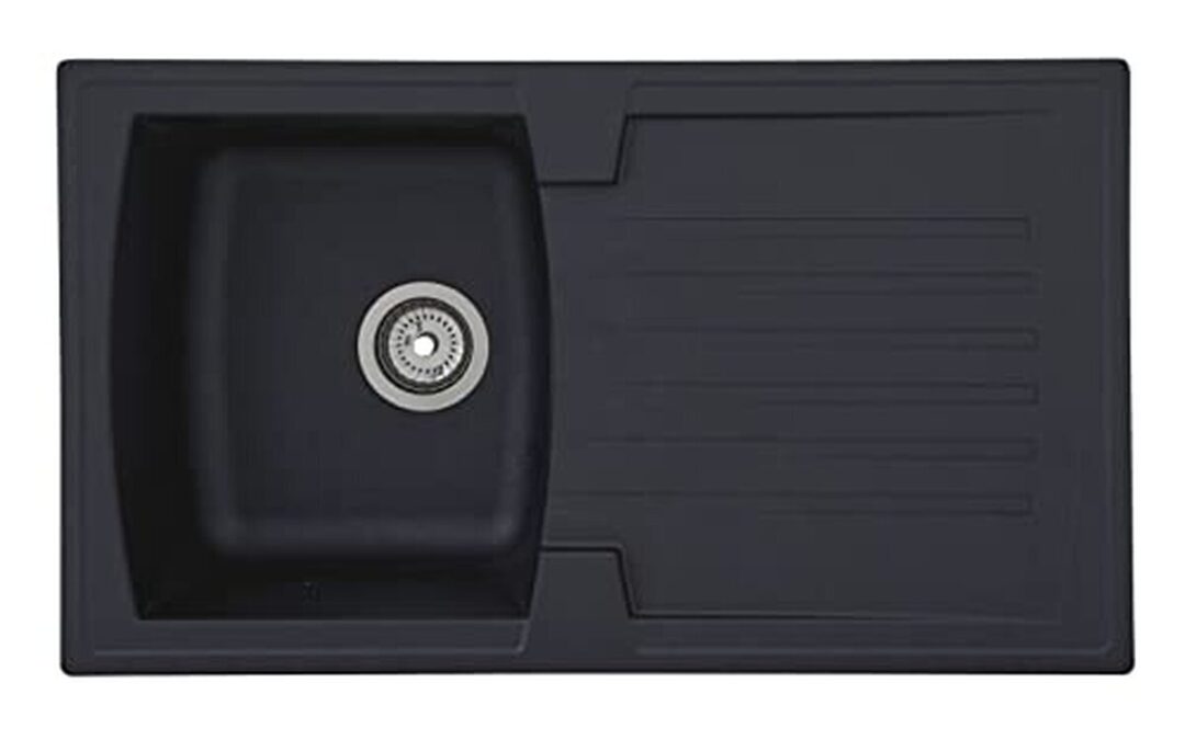Test : évier noir en minéralite Respekta BOSTON86X50S