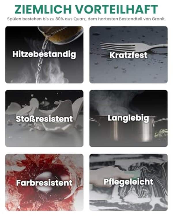 Découvre notre analyse détaillée de l'évier granit noir ANYCEE 40x46 cm : design, durabilité et rapport qualité-prix passés au crible pour t'aider à faire le meilleur choix.