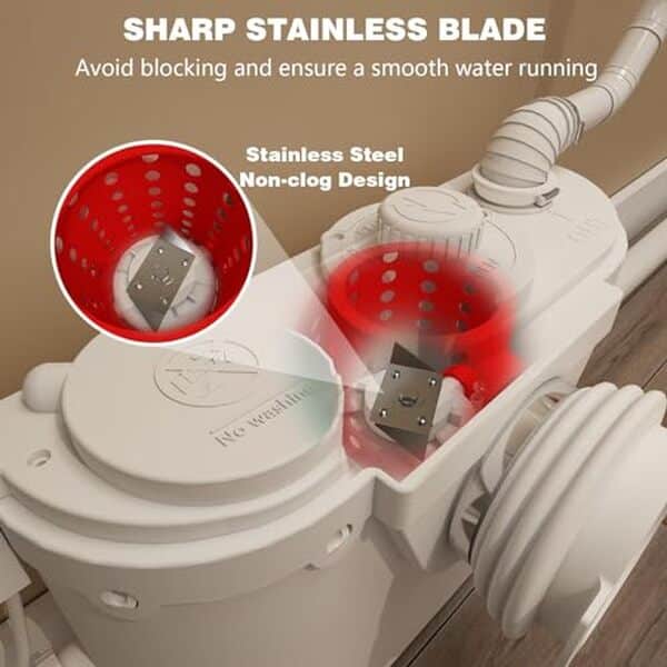Découvrez notre analyse complète de cette pompe de relevage innovante dotée d'un broyeur, d'un moteur en cuivre et de quatre entrées avec un refoulement de 7 mètres pour une performance optimale