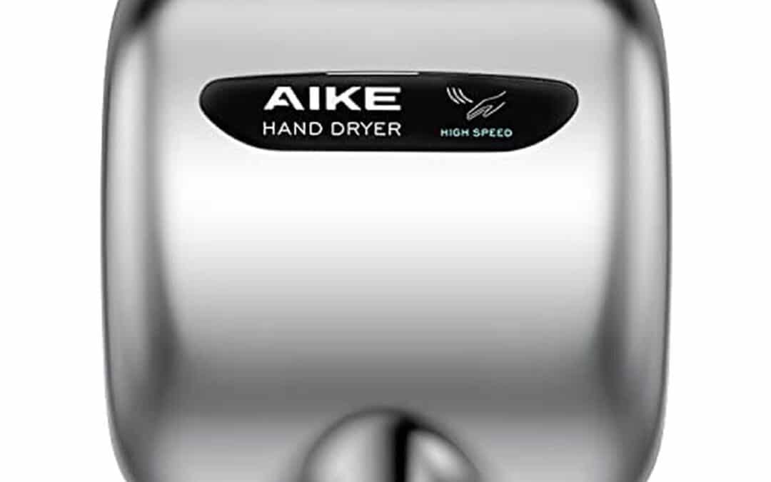 Test : aIKE AK2800B ECO sèche-mains rapide en acier inoxydable