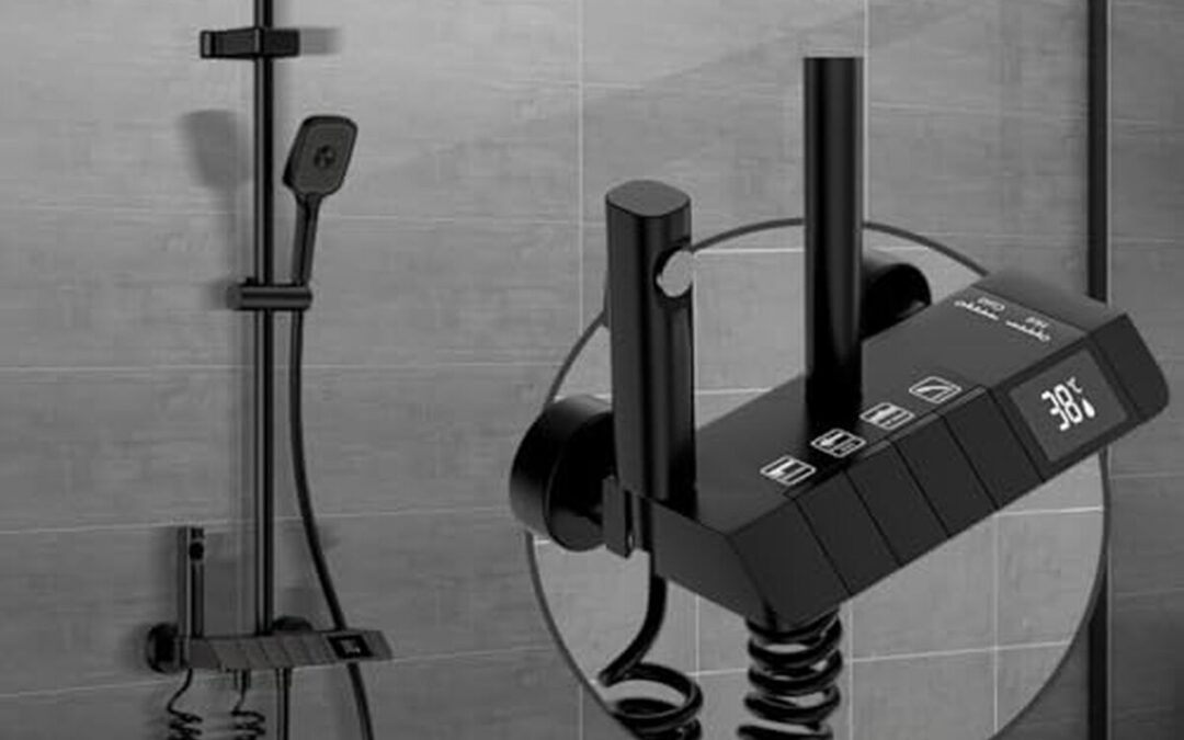 Test colonne de douche design Piano Key : confort et innovation