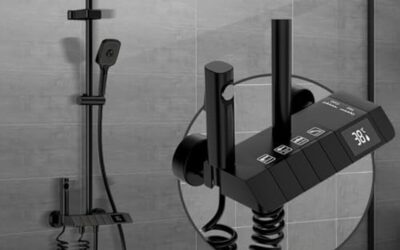 Test colonne de douche design Piano Key : confort et innovation