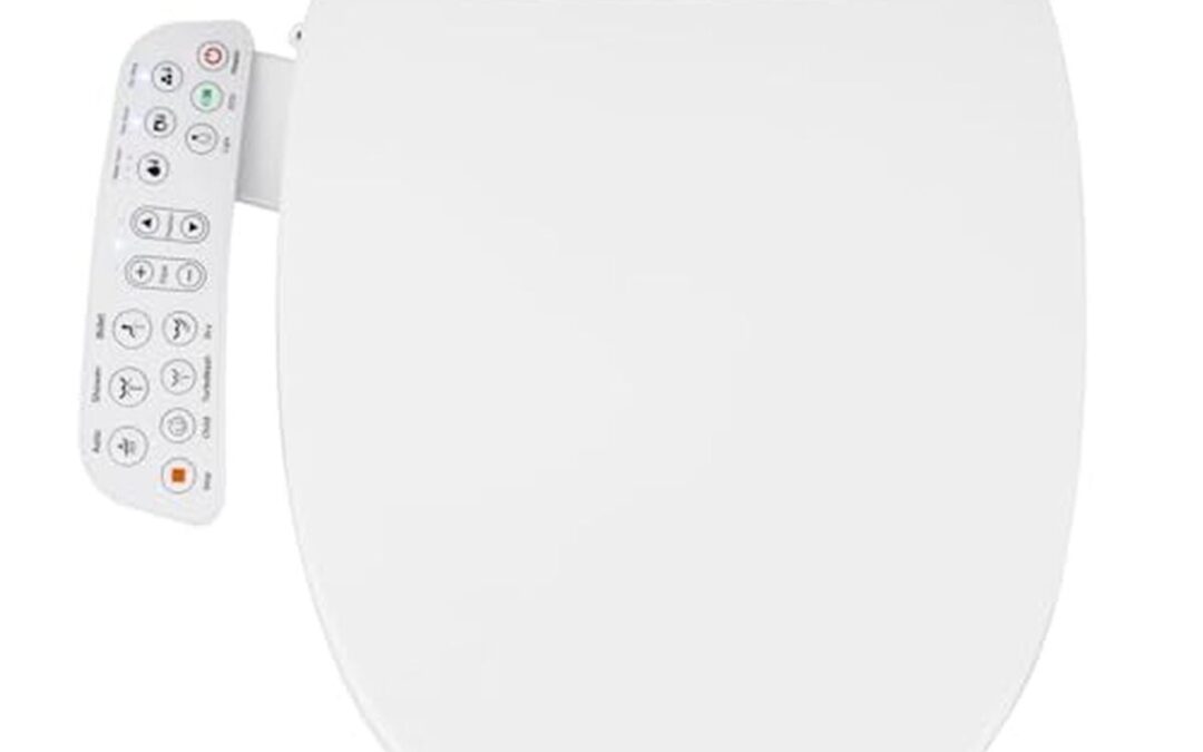 Test de l'abattant de bidet intelligent avec sèche-linge et eau chaude