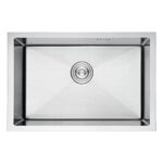 Test de l'évier Ibergrif M87044 : sous plan inox 70x44 cm