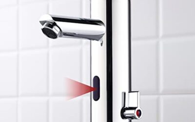 Test du mitigeur automatique chromé Achelous à capteur infrarouge