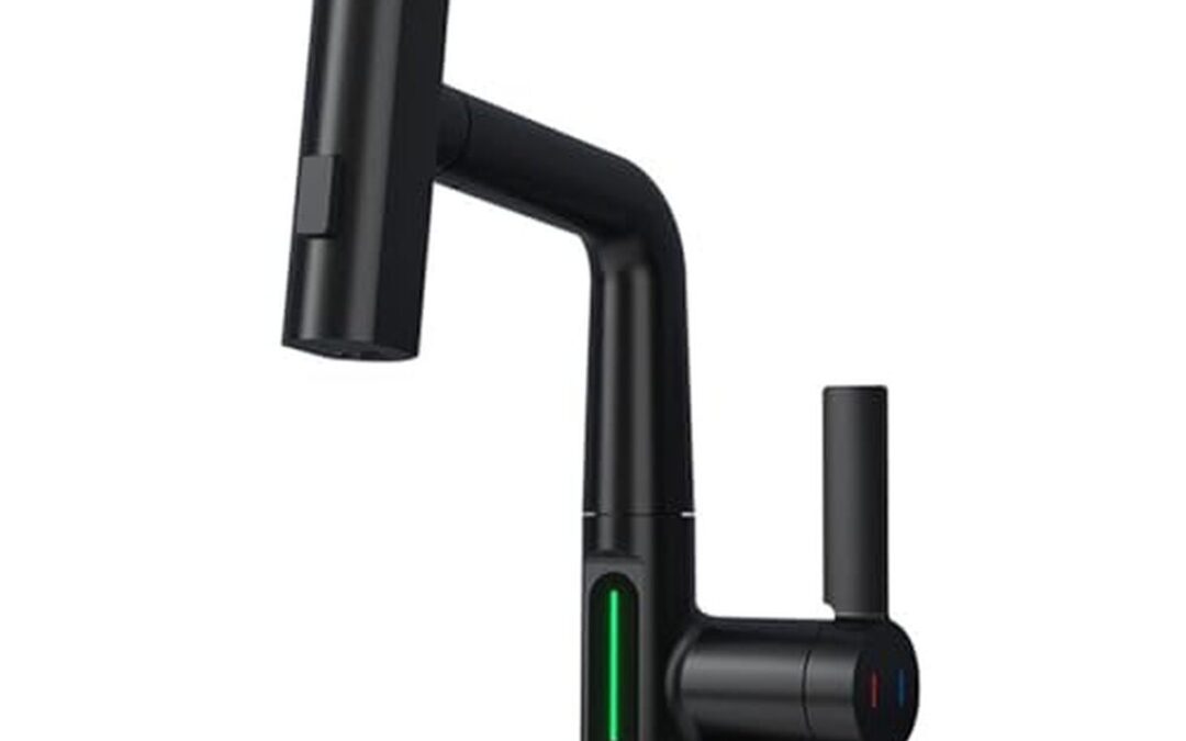 Test du robinet intelligent LED à affichage numérique 360°