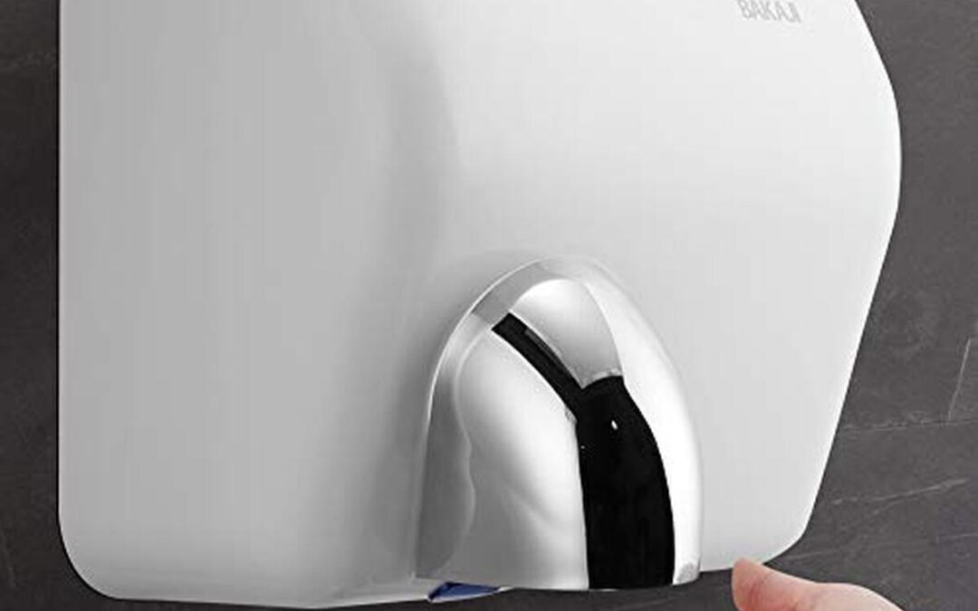 Test du sèche-mains Bakaji 2831933 à air chaud, 2300 W