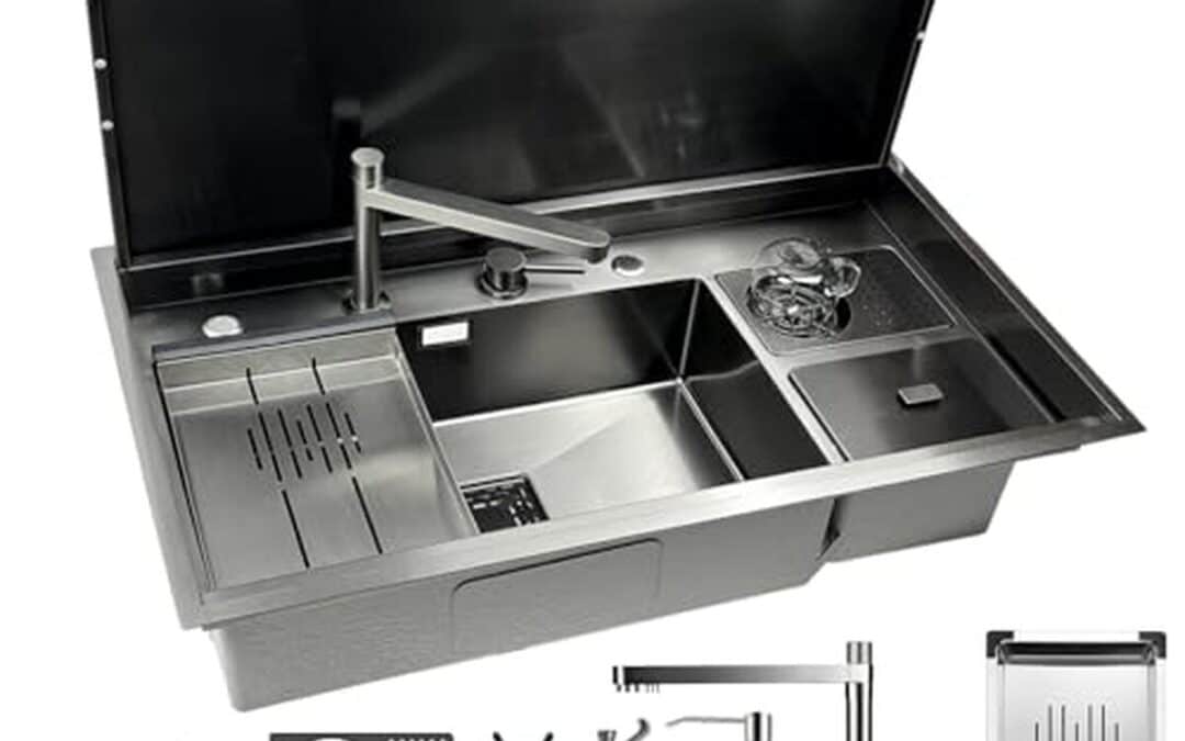 Test : évier caché Aivanoto 90 x 50 cm en acier inoxydable