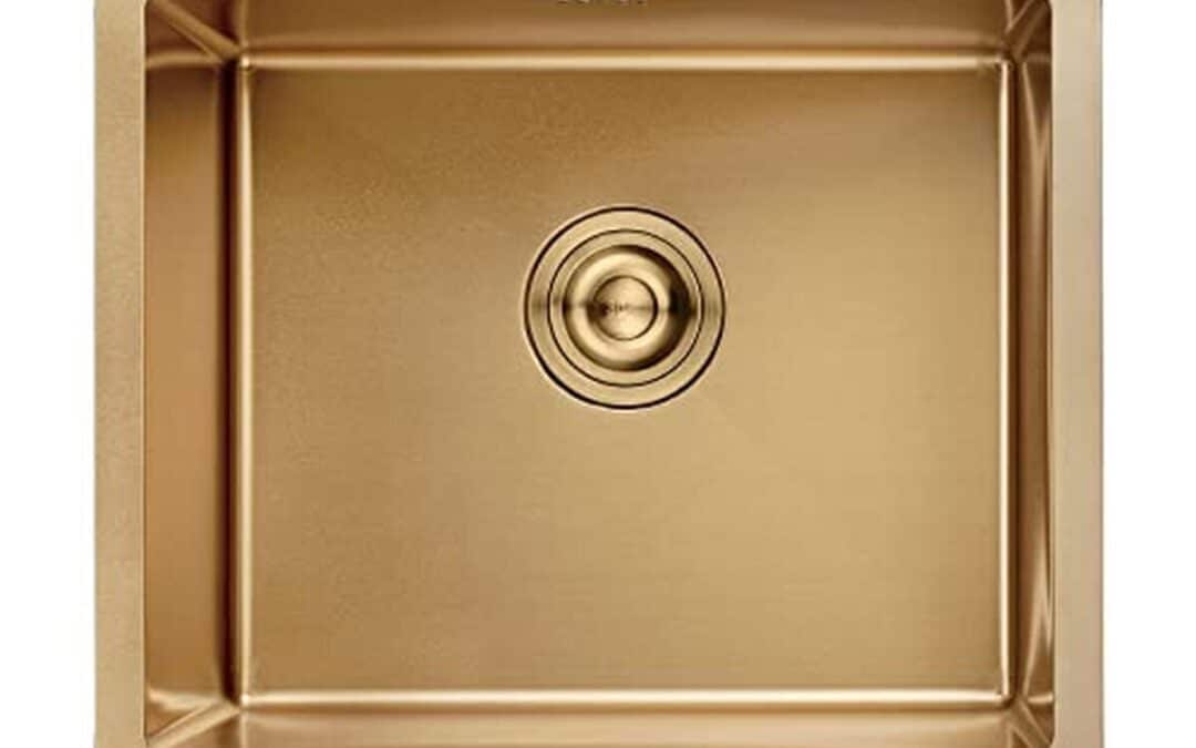 Test Ibergrif m85043g : évier inox or fonctionnel et design