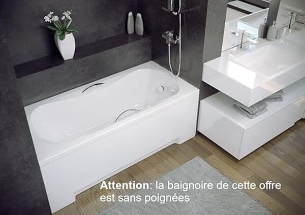 Découvrez notre analyse détaillée de la baignoire rectangle Ecolam Aria 130x70 cm : design élégant, confort optimal et installation facile, un choix incontournable pour votre salle de bain !