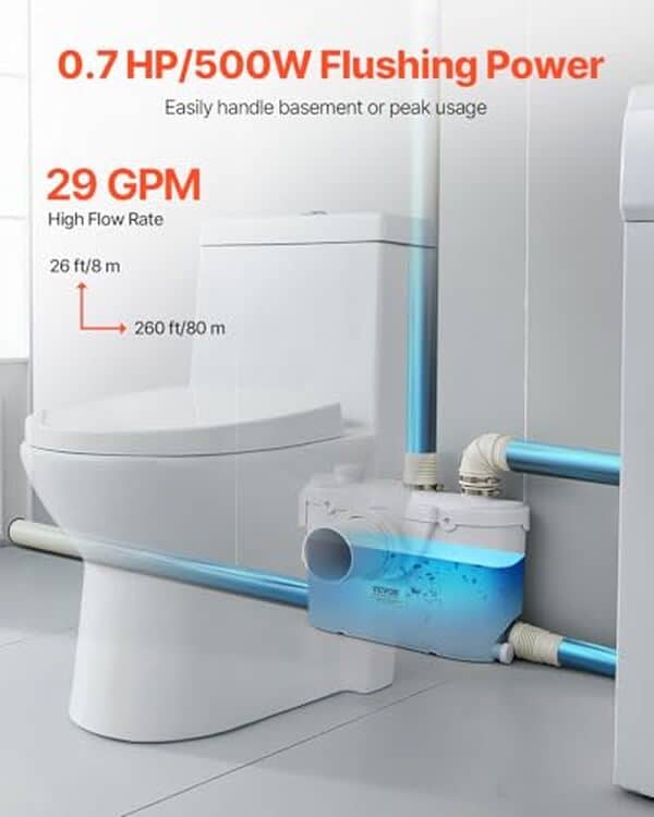 Découvrez notre test détaillé de la pompe Vevor 500 W : performances, efficacité et polyvalence pour l'évacuation des eaux usées. Avis complet et recommandations.