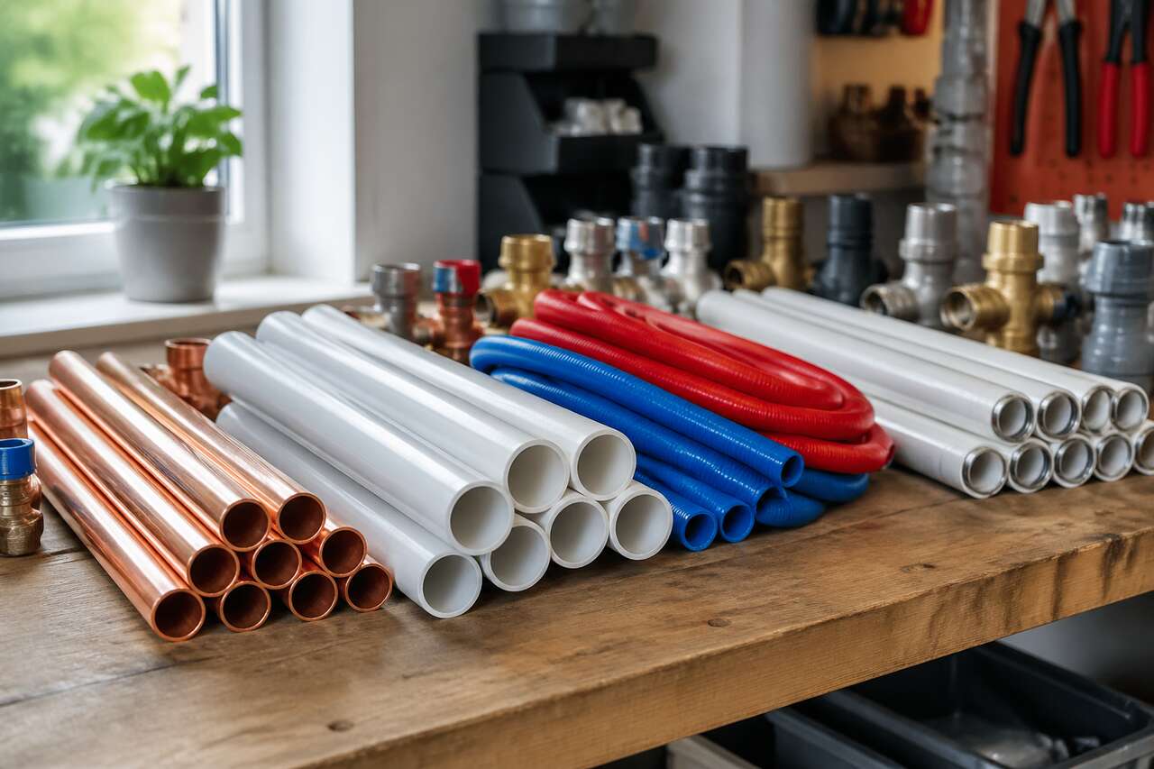 Les différents types de tuyaux : cuivre, pvc, per et multicouche Les différents types de tuyaux : cuivre, pvc, per et multicouche