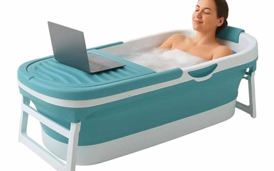 Test de la baignoire pliable XXL FlinQ : grande et mobile
