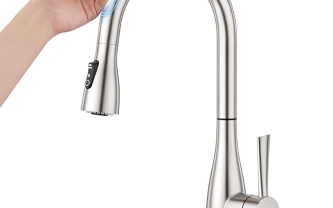 Test du robinet CREA avec capteur tactile et douchette extensible