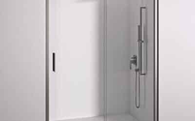 Test paroi de douche Bellobath coulissante 135-140 cm et verre 6 mm