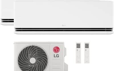 Test : climatiseur LG DualCool Deluxe bi-split WiFi