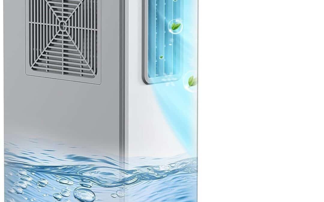 Test du climatiseur portable 8000 BTU : efficacité 4 en 1 silencieuse