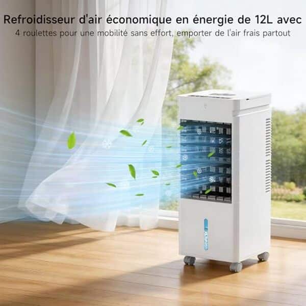 Découvrez notre test détaillé du climatiseur mobile 20W : performances, consommation énergétique et efficacité de refroidissement pour votre maison.