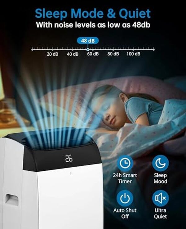 Découvrez notre test détaillé du climatiseur mobile 12000 BTU 4-en-1. Performance, silence et efficacité énergétique : tous les détails pour bien choisir.