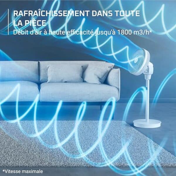Découvrez notre test détaillé du ventilateur Rowenta turbo silence compact 3D nomad : performances, bruit, design et autonomie. Avis complet et comparatif.