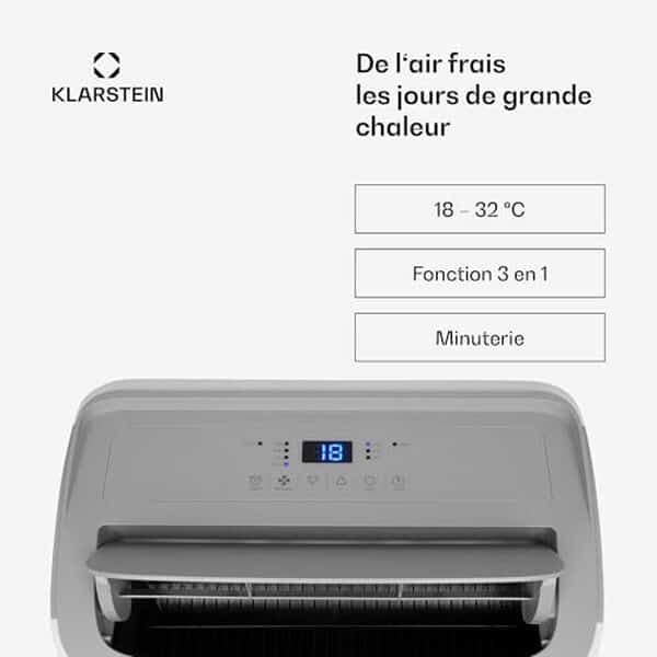 Découvrez notre test du climatiseur portable Klarstein 12000 BTU : performances, puissance de refroidissement et niveau sonore analysés en détail.