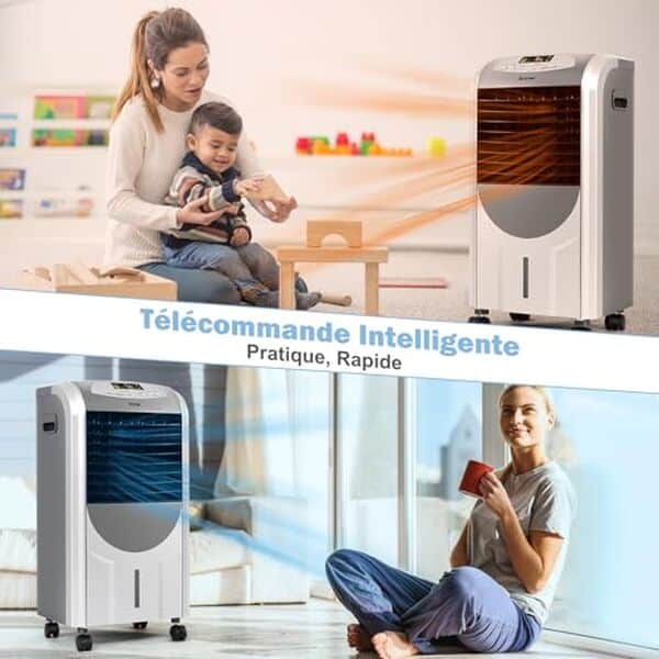 Découvrez notre test détaillé du climatiseur mobile Goplus 5 en 1. Polyvalent et efficace, ce rafraîchisseur offre une solution complète pour votre confort en été. 