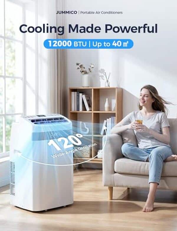 Découvrez notre test détaillé du climatiseur mobile Jummico 3.6 kW, un appareil 4-en-1 silencieux et performant. Caractéristiques, avantages et avis complets.