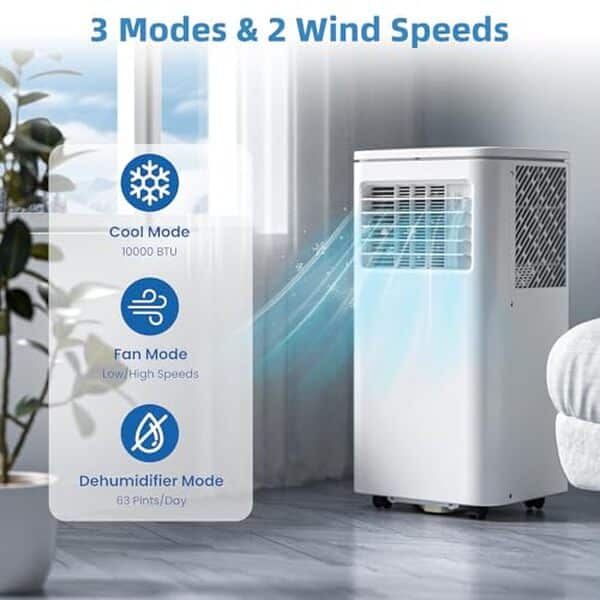 Découvrez notre test détaillé du climatiseur portable 3 en 1 de 10 000 BTU : performances, confort et efficacité énergétique pour votre maison.