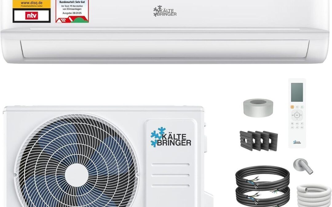 Test du climatiseur Kältebringer 12000 BTU : puissance et efficacité silencieuse