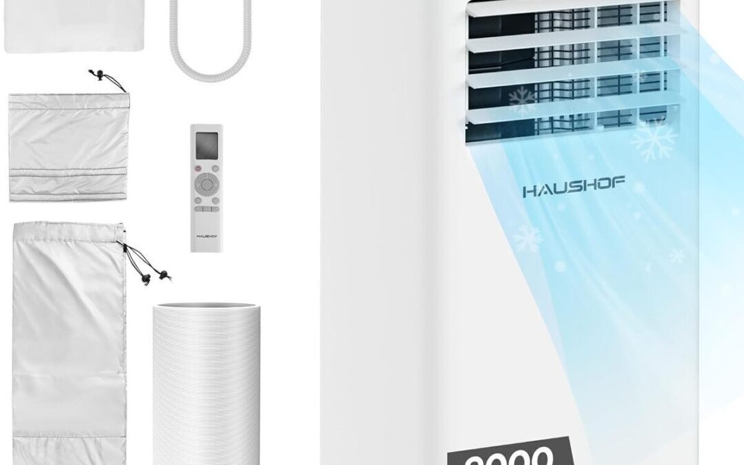 Test du climatiseur mobile Haushof 9000 BTU : performance et polyvalence 4-en-1