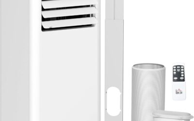 Test du climatiseur mobile HOMCOM 7000 BTU/H : polyvalence 4 en 1