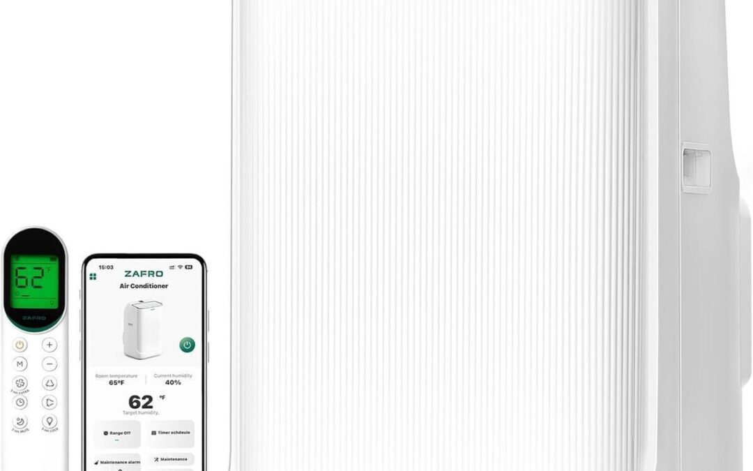 Test du climatiseur portable ZAFRO : puissance, silence et contrôle intelligent