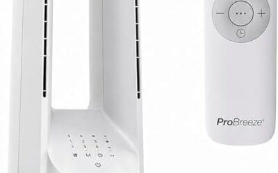 Test du ventilateur colonne Pro Breeze sans pale 101 cm