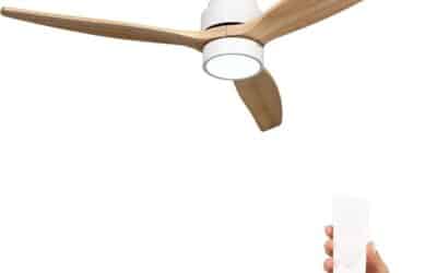 Test du ventilateur de plafond Mellerware Brizy! Bright 45W ultra silencieux