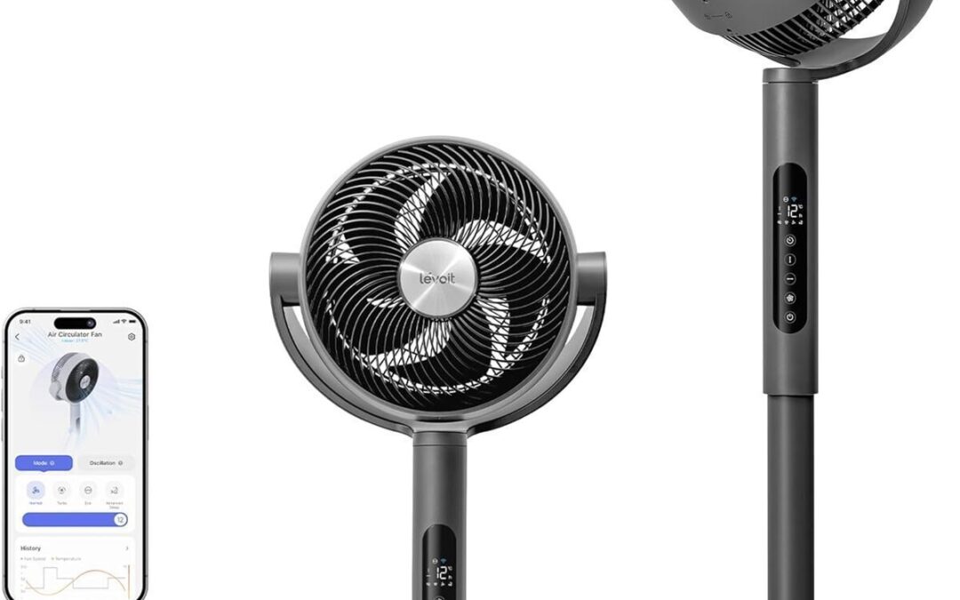 Test du ventilateur intelligent LEVOIT : puissance silencieuse et connectée