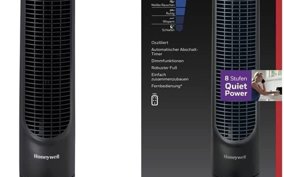 Test du ventilateur tour Honeywell HYF290E4 : puissance et silence
