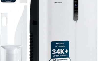 Test Pro Breeze : climatiseur mobile 12000 BTU connecté et silencieux