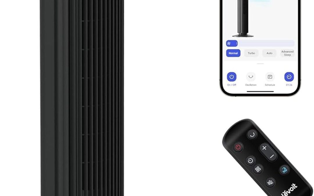 Test : ventilateur colonne Levoit WiFi silencieux 108 cm