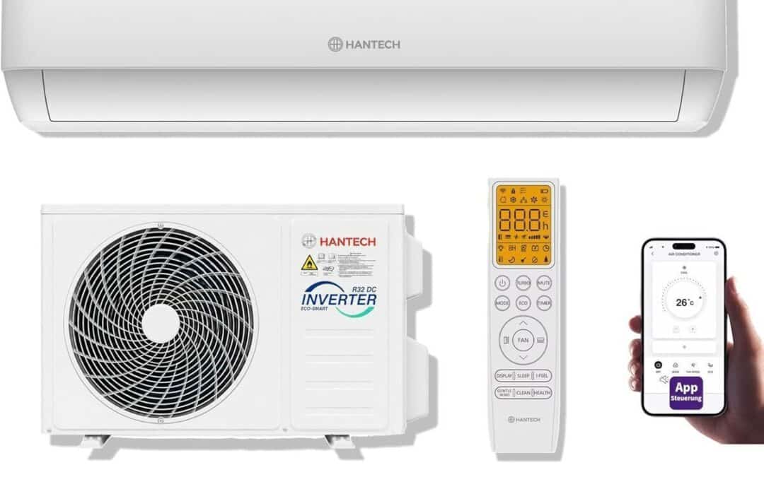 Test du climatiseur HANTECH H-PRO : confort 4 saisons et wifi intégré