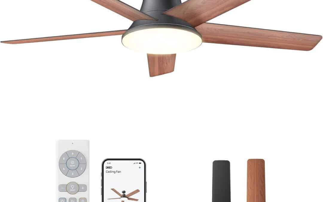 Test du ventilateur de plafond intelligent Dreo : puissance et contrôle à la maison