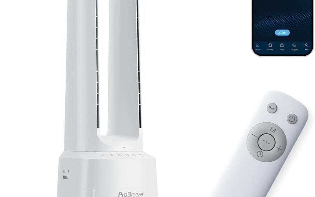 Test : purificateur d'air ventilateur Pro Breeze OmniAir avec filtre HEPA