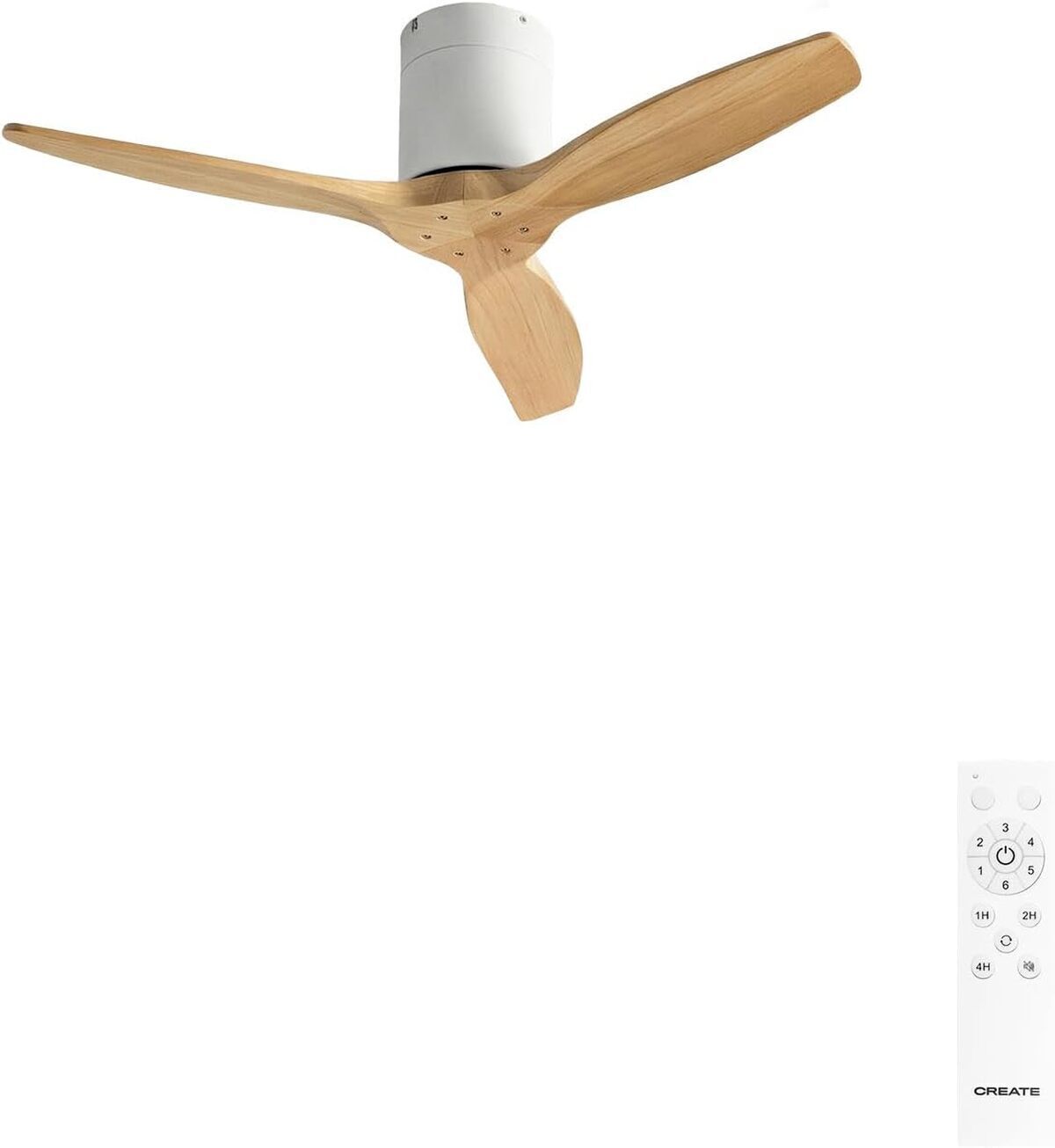 Test : ventilateur de plafond Create Windcalm S, design bois et connecté